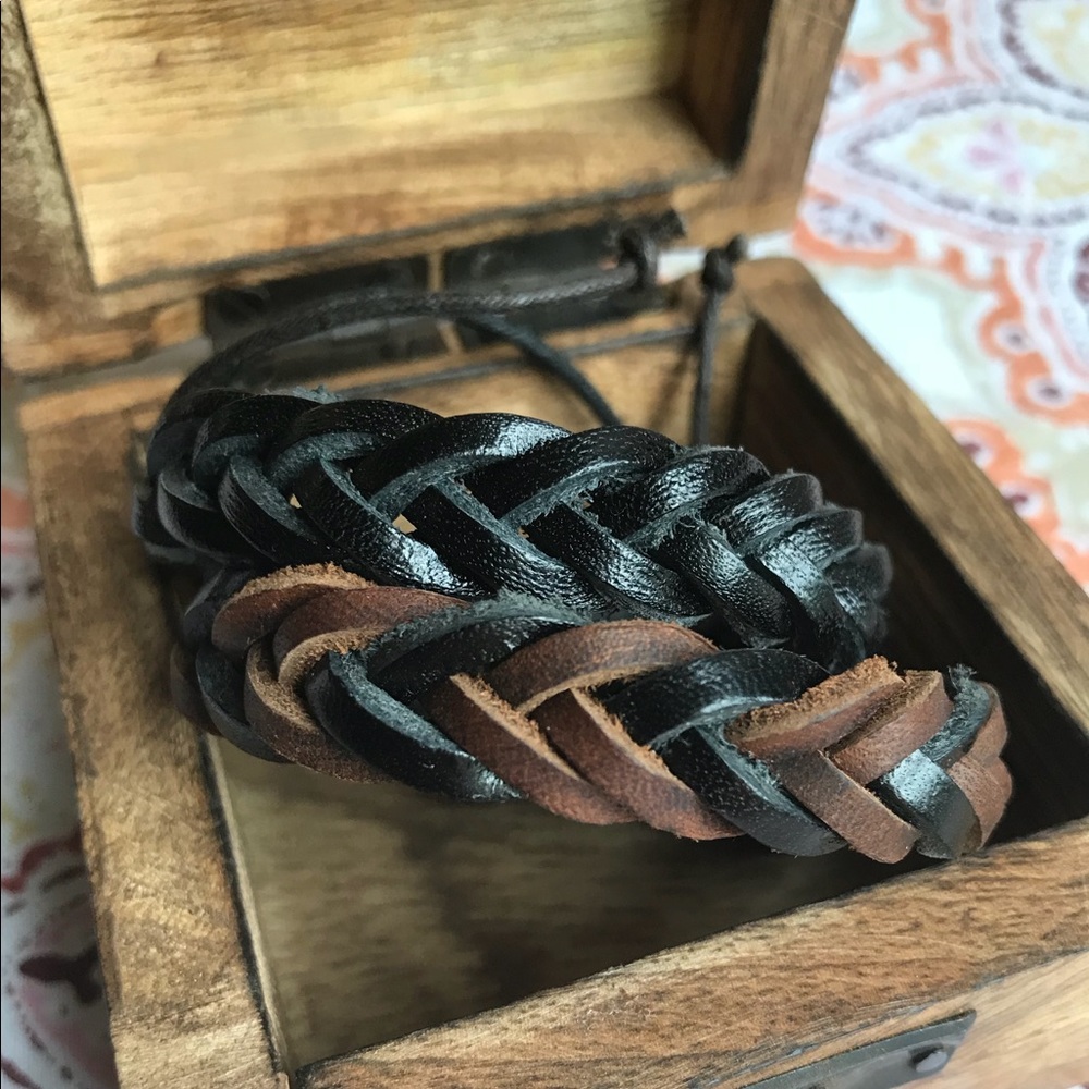 𝗡𝗘𝗪 Braided Leather Bracelets